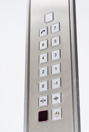 tower-pattern afbeelding controlepaneel lift